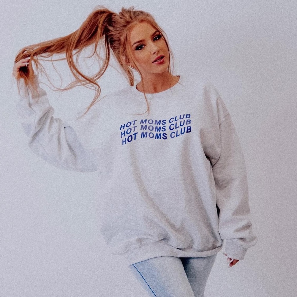 Hope's Gray Crew Neck Sweater